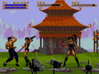 Another fight against two