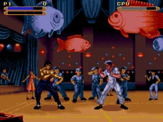 First fight in story mode.