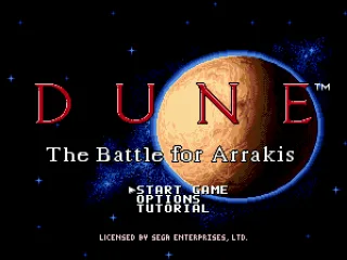 Title screen.