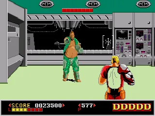 Time to go mano-a-mano with fists.