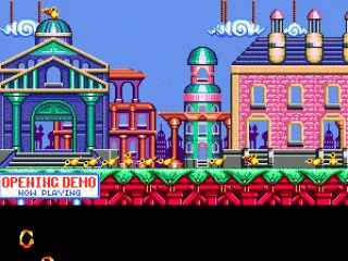 Walking through town