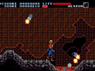 Lava. Very dangerous