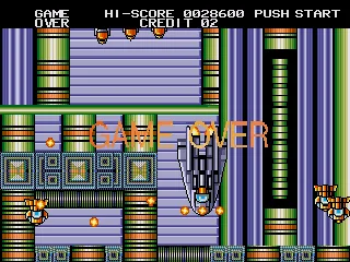 I lost all my lives and didn't continue. Game over.