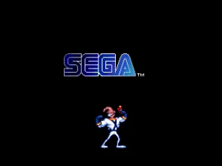 Funny SEGA logo with Earthworm Jim :)