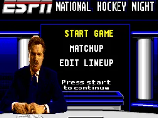 Options before the game begins