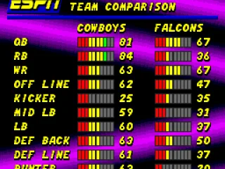 More team comparisons