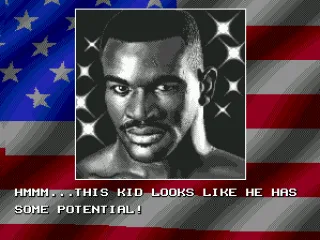 Holyfield appears from times to times to compliment you... until you get close to his position, when he starts threatening you.