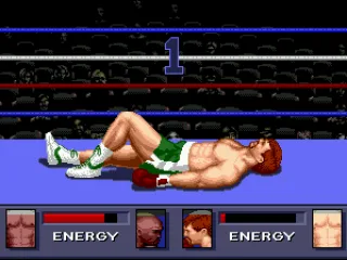 Mick Llonigan hits the ground...