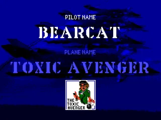 Choose your pilot and plane.