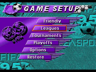 Main menu
