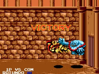 Rotundo happy slaps Goldrock.