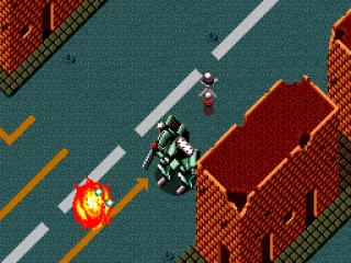 Green Scorpion tank is now destroyed