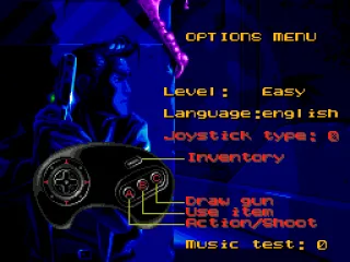 Options of the Genesis version