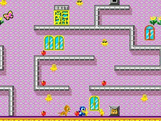 A fierce battle on the floor