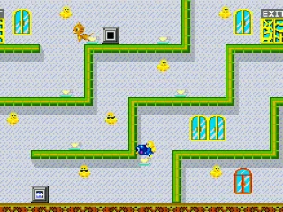 With a chicken on the back, it's difficult to fly...