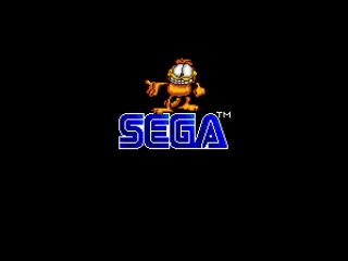 Sega logo with Garfield! Cool! :)