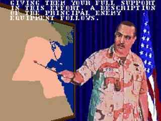 Briefing on mission 1