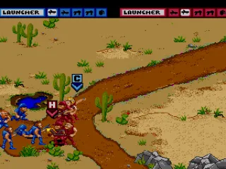 Attack in the desert