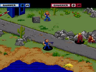 Two commando teams fighting each other