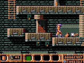 Past the door, to find some goodies