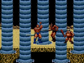 Using magic that hits all enemies on screen