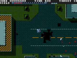 Don't be concerned too much about these black splotches on the ground, they aren't pits