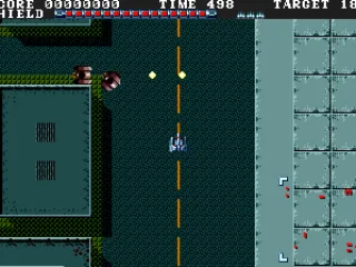 The red dots on the radar map show where the targets that have to be destroyed are