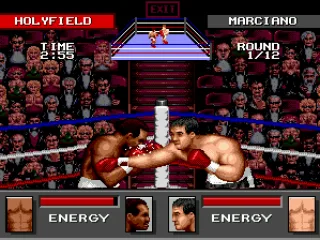 Rocky Marciano goes for the torso.