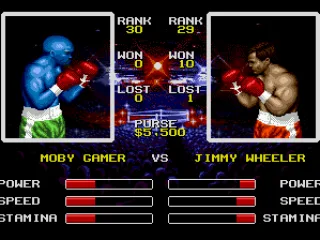 Selecting the next opponent.