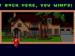 Scared the whole bunch out of this house.