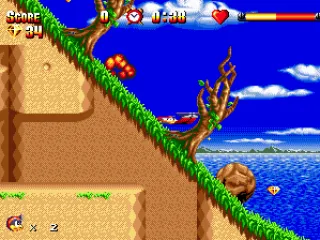 Smashed by a boulder