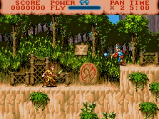 The game is full of beautiful backgrounds: basically the same as the SNES version.