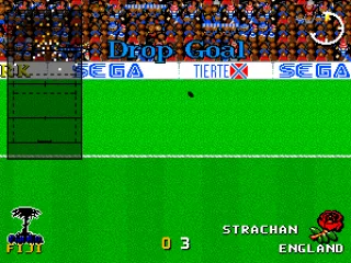 A drop goal has been scored.