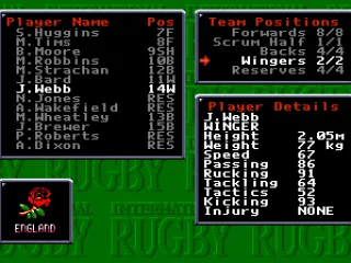 Looking up player statistics.