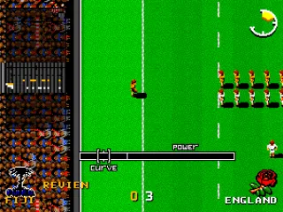 Timing the meter to resume the play.