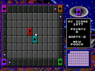 Showing the possible movements.