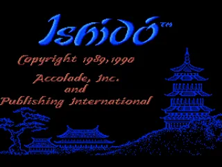 Title screen.