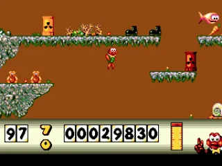 An area infected by radiation: free the innocent fishies