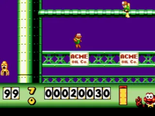 Get some explosives and detonate the base of the Acme company