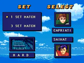 Select between 1 or 3 sets