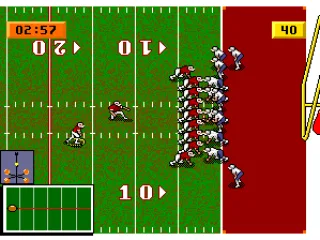 Going for the extra point.