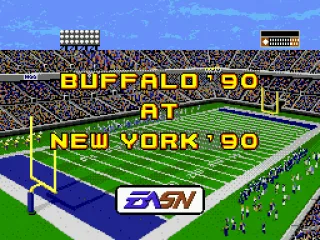 The stadium before the game.