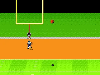 Attempting a field goal