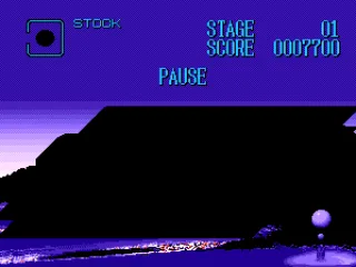 The game goes dark when it's paused to prevent cheating