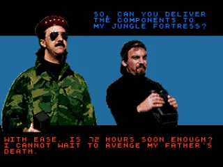 Intro Sequence - madman Ibn Kilbaba & druglord Carlos Ortega