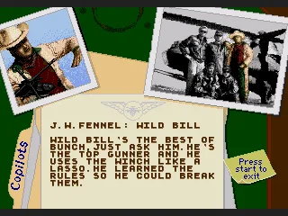 Select your Co-Pilot.