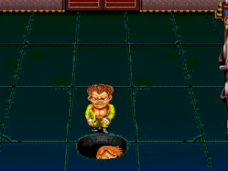 Losers get thrown down the sewer.