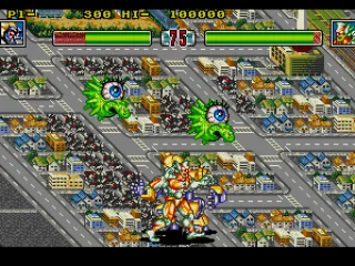 Strange creatures flying around here