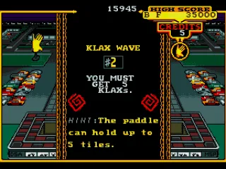 You must get five klaxes