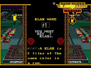 You must get three klaxes